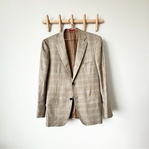 Isaia Napoli Tan Blazer